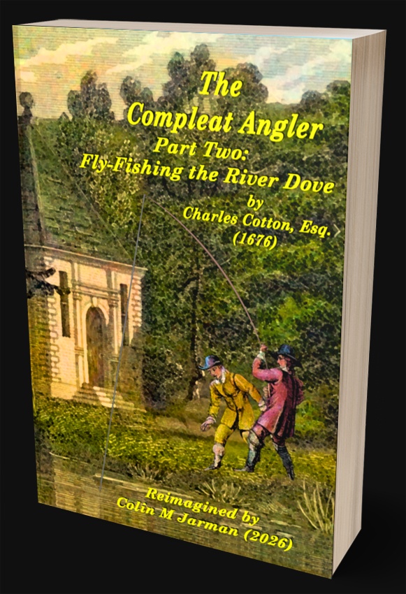 Compleat Angler Part Two angling book cover Charles Cotton 1676 editor Colin M Jarman 2026 fly fishing manual
